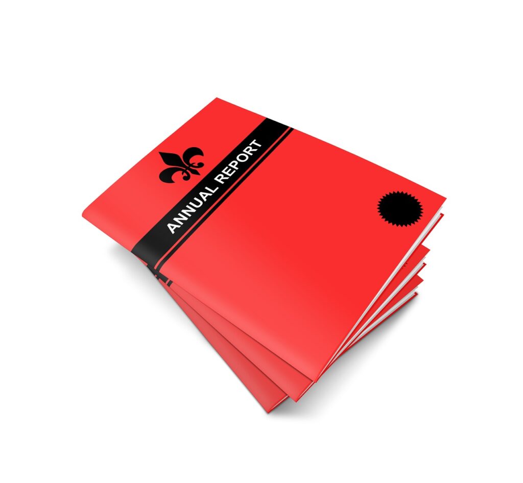 Annual Report Book Brochure  - TheDigitalArtist / Pixabay